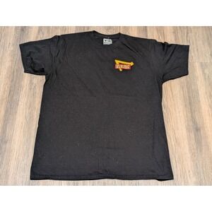 In-N-Out Burger T-Shirt 75 Years Anniversary Graphic Tee Black Cotton‎ L